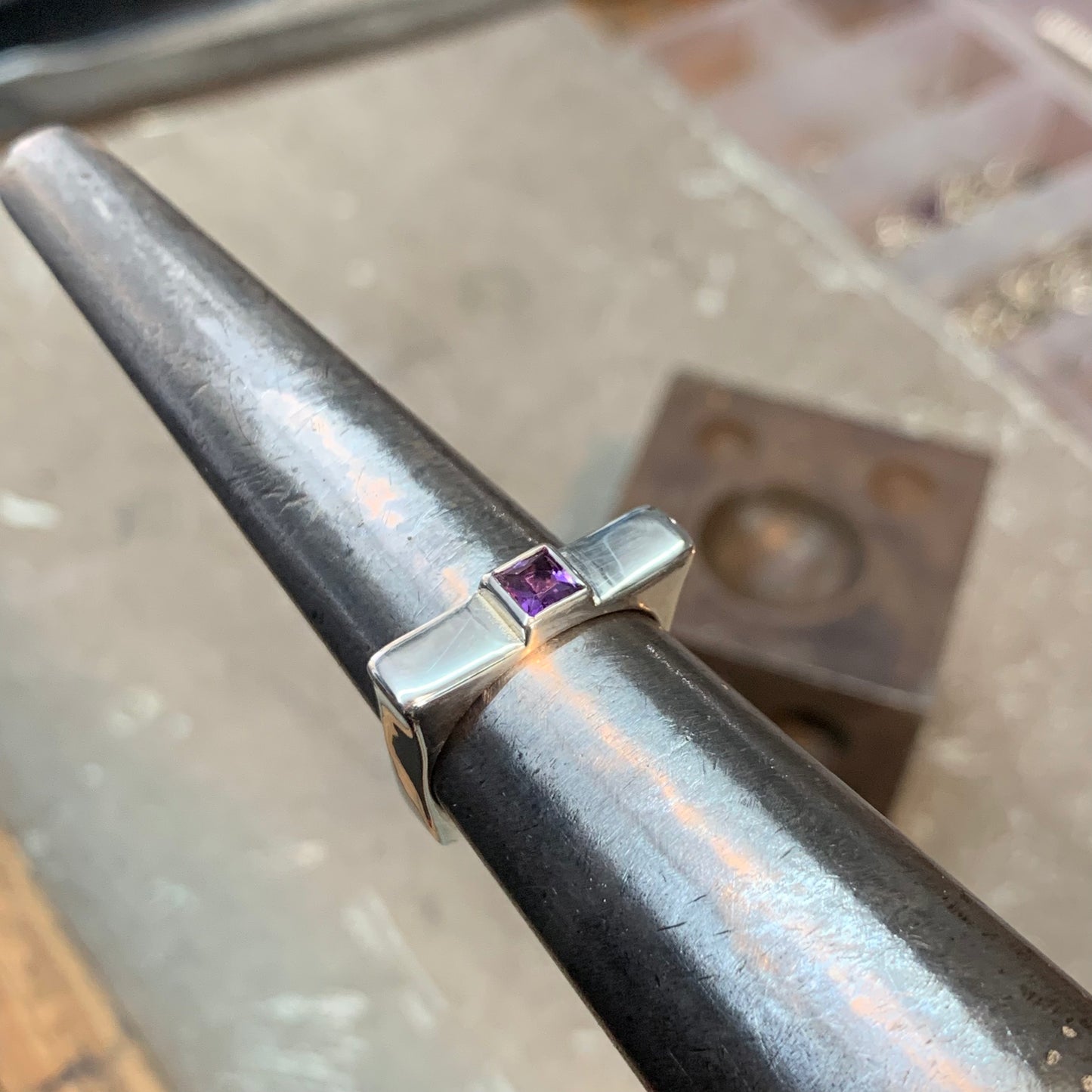 Amethyst Steady Ring