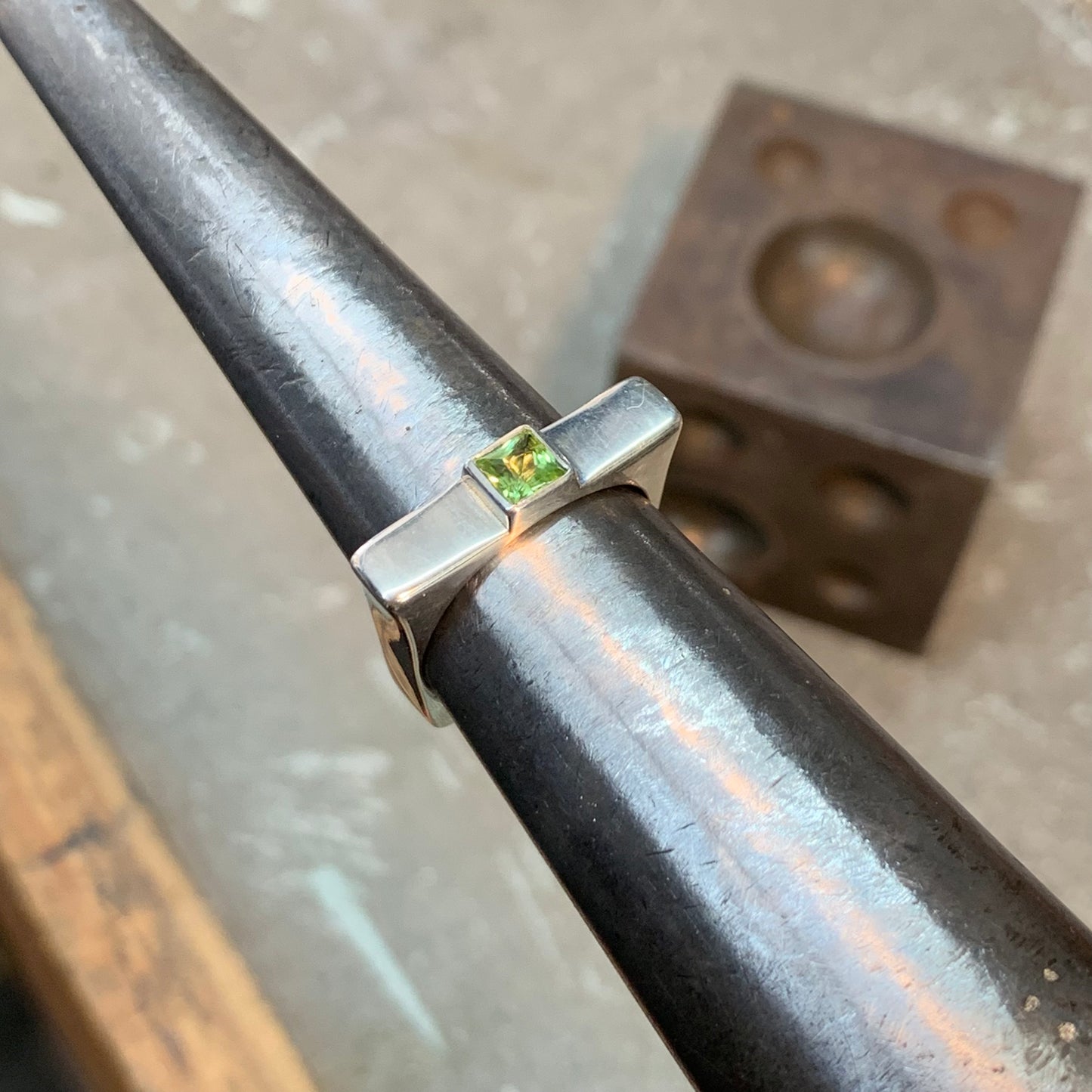 Peridot Steady Ring