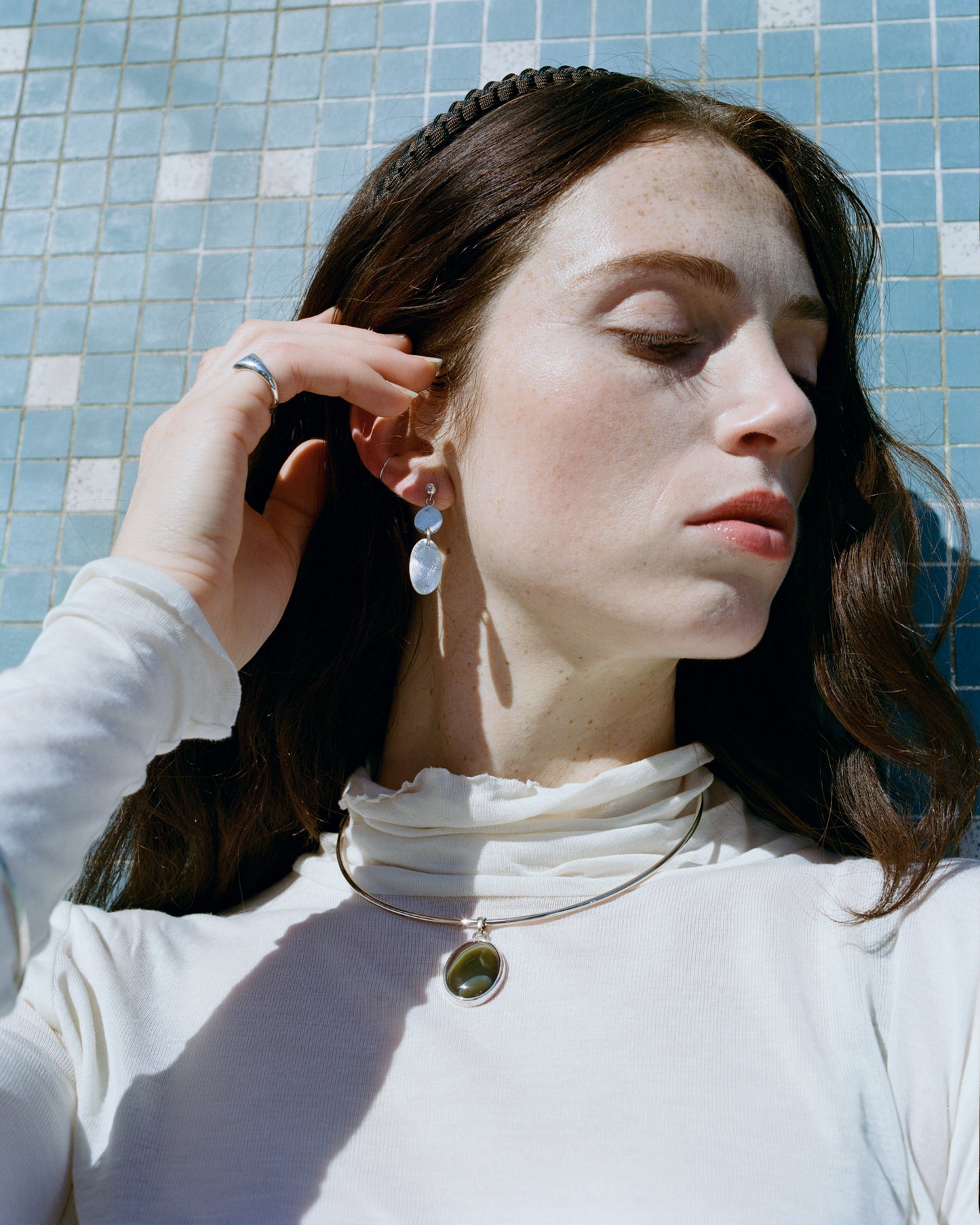 Duo Oval Earrings