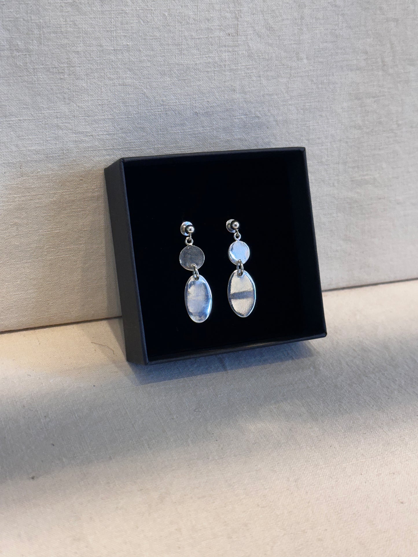 Duo Oval Earrings
