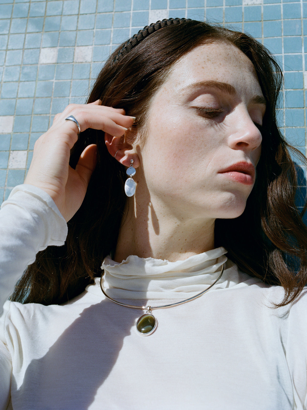 Duo Oval Earrings